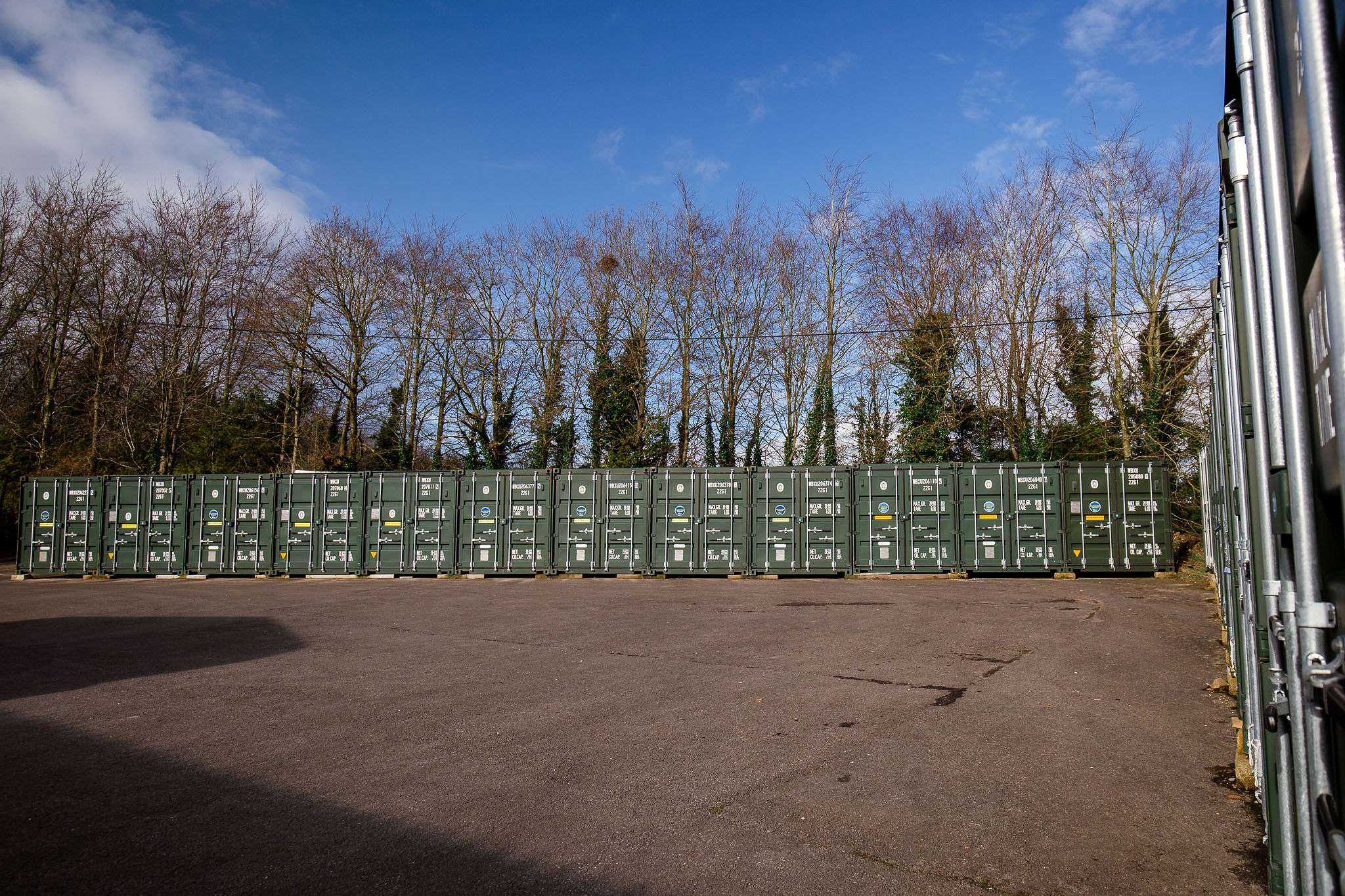 wigwam container storage yard