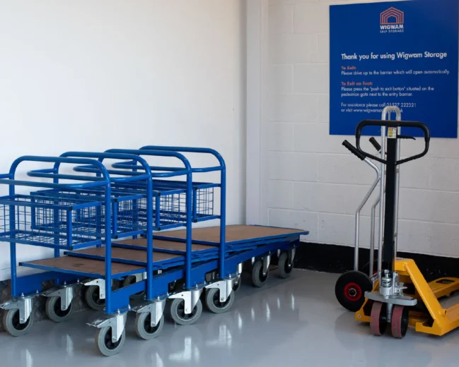 Cheltenham Self Storage trolley