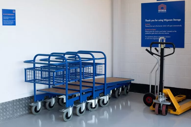 Reading self storage trolleys