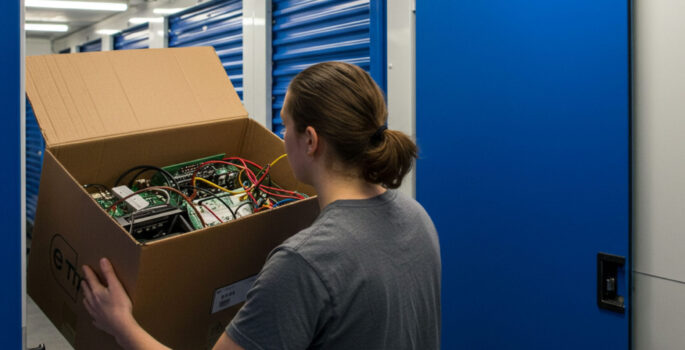 How to store electronics