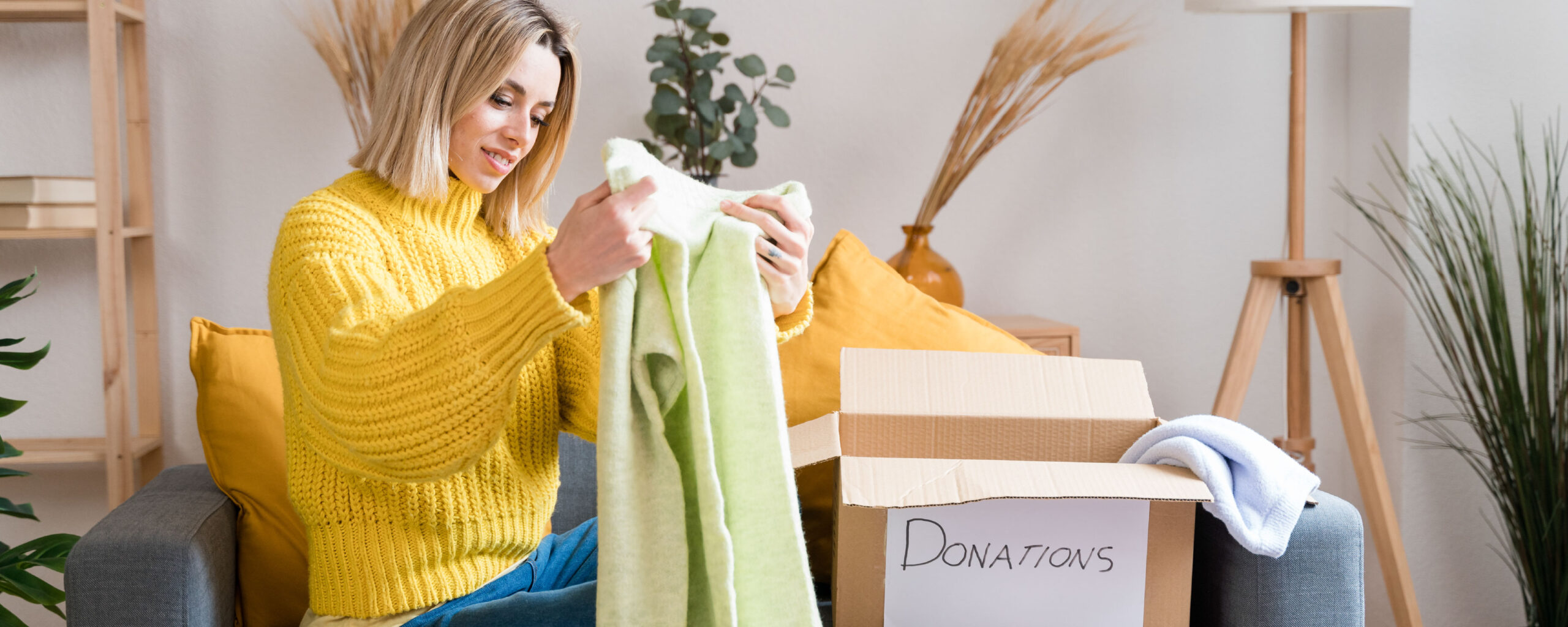 Decluttering at home