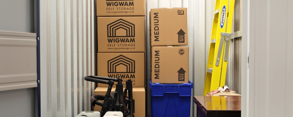 Overpacked Wigwam storage unit