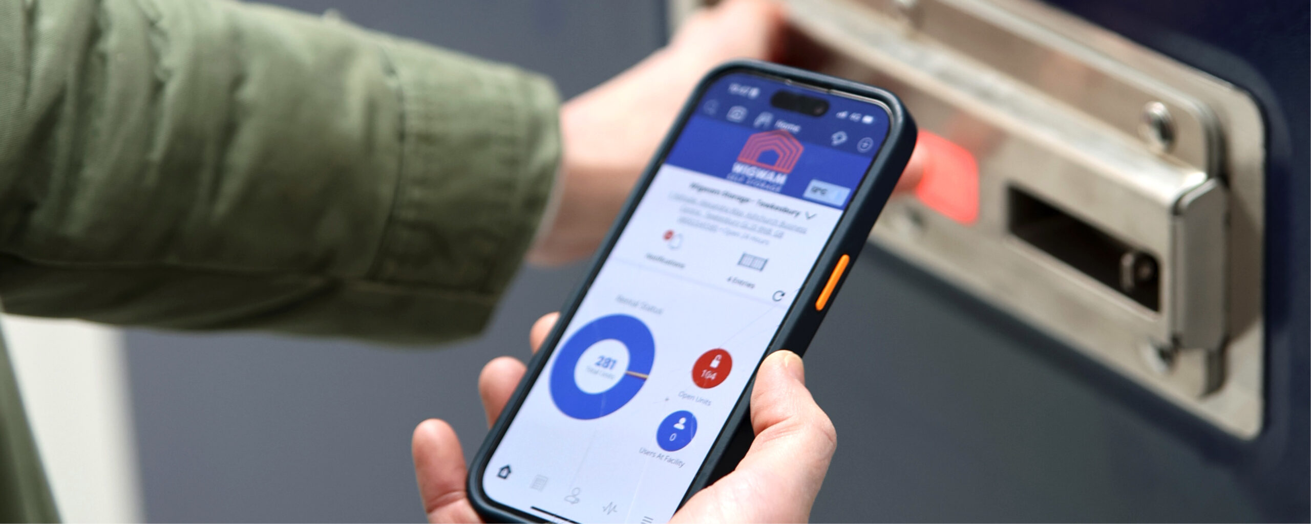 smart lock storage