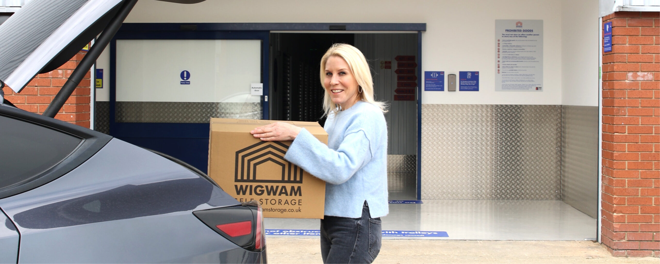 Happy customer at Wigwam