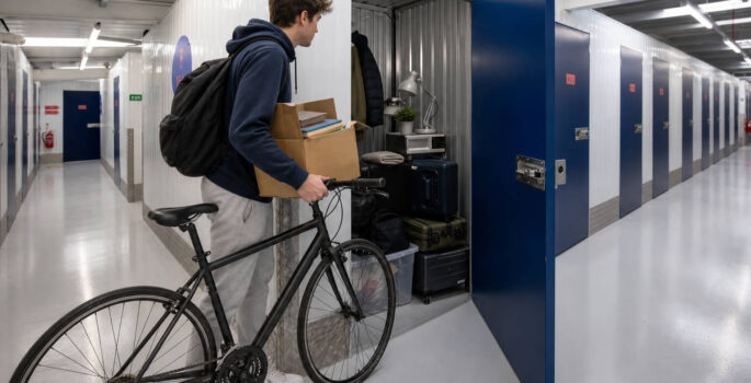 Student Self Storage From Halls To A House Share