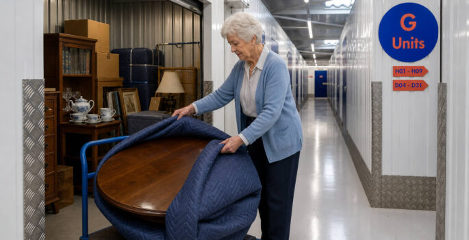 Storing Heirlooms In Long Term Self Storage Until The Grandchildren Have Room