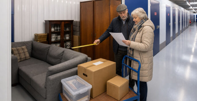 Short Term Self Storage For A House Move