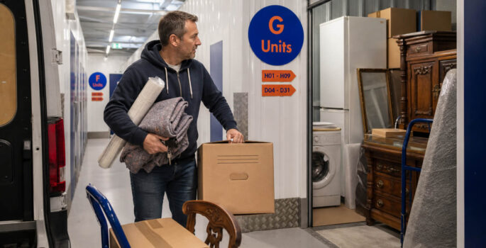 Relocating With A Family Storing The Overflow In Self Storage Until You Settle