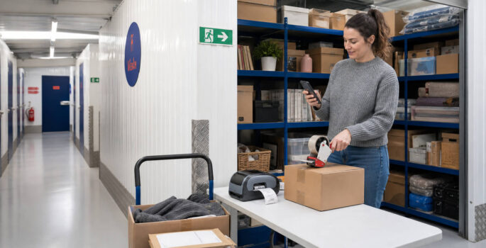 Pick Pack And Post From A Self Storage Unit A Small Sellers Setup