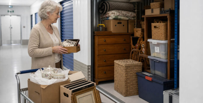 Self Storage For A Parents Belongings When They Move Into Care