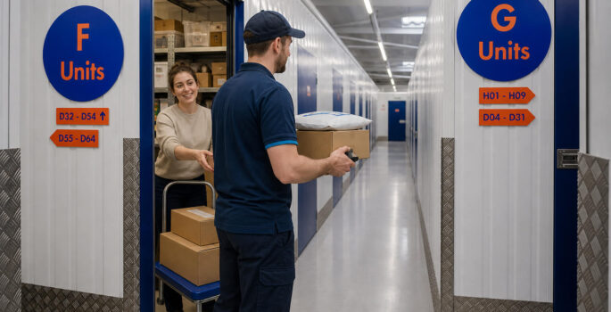 Receiving Stock At A Self Storage Unit How Self Access Works