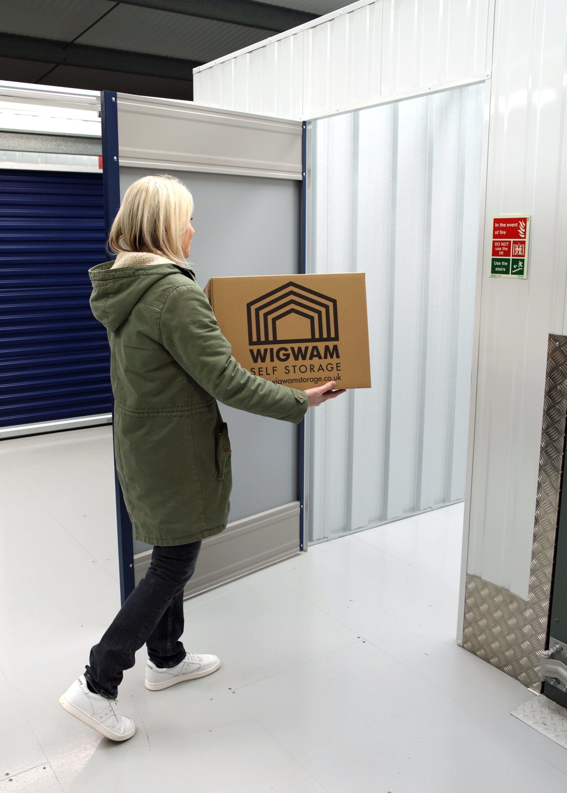Modern self storage facility in the UK representing passive income and investment opportunity
